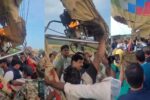 ಹಾಟ್ ಏರ್ ಬಲೂನ್ ಹಾರುವ ಮುನ್ನ ಕಾಣಿಸಿಕೊಂಡ ಬೆಂಕಿ -ಸಿಎಂ ಅಪಾಯದಿಂದ ಪಾರು